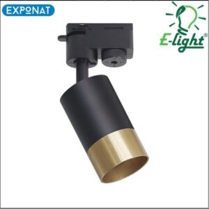 Tračna svjetiljka E-light Wilson EL-2391-01 GU10 crna+zlatna